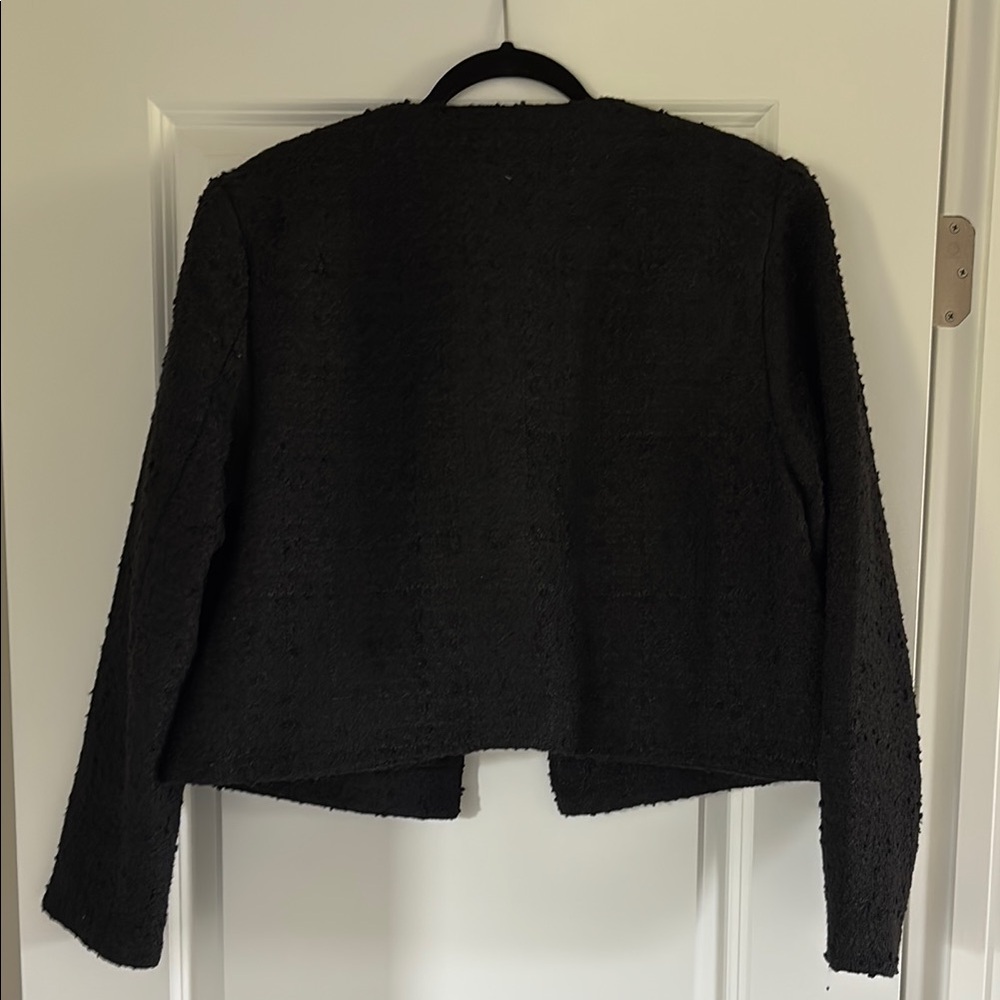 Abercrombie & Fitch Black and Gold Blazer Jacket - Picture 4 of 5